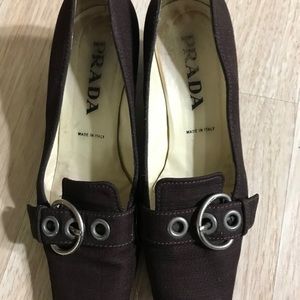 PRADA BLOCK HEELS